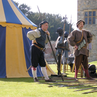 Historical event at Penshurst Place
