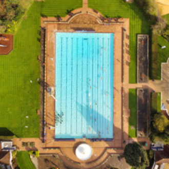 Sandford Parks Lido swimming pool