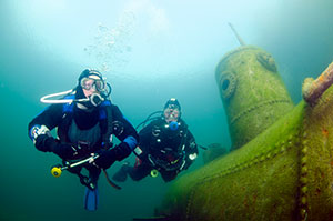 Stoney Cove – an extraordinary sub-aquatic adventure park and home of the National Diving Centre