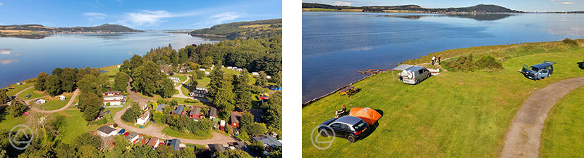 Beauly Firth, Bunchrew Caravan Park for Inverness exploration a 15-minute drive from Loch Ness