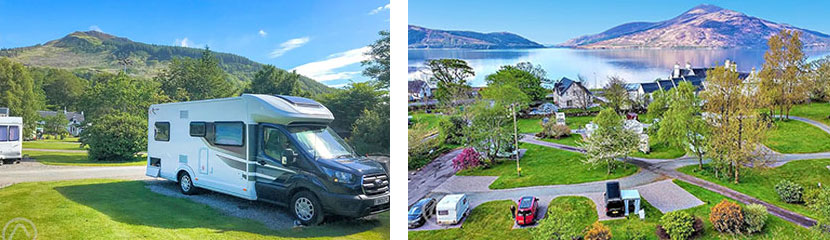 Reraig Caravan and Camping - Kyle Of Lochalsh, Highlands Nestled by Loch Alsh, Eilean Donan Castle, is a five-minute drive away