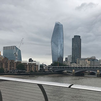 Walkie Talkie on Thames tour - ideal for family holidays